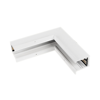 Коннектор угловой MAG-CON-4560-F-L90-INT (WH, внутренний) (Arlight, IP20 Металл, 5 лет) 026918