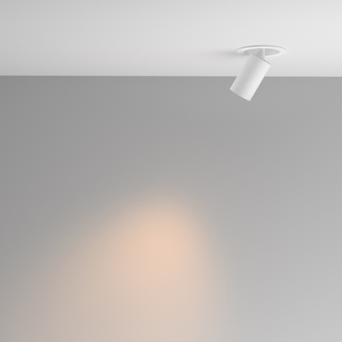 Встраиваемый светильник Maytoni Focus Led C071CL-7W27K-WB (c071cl-7w2_7k-wb)