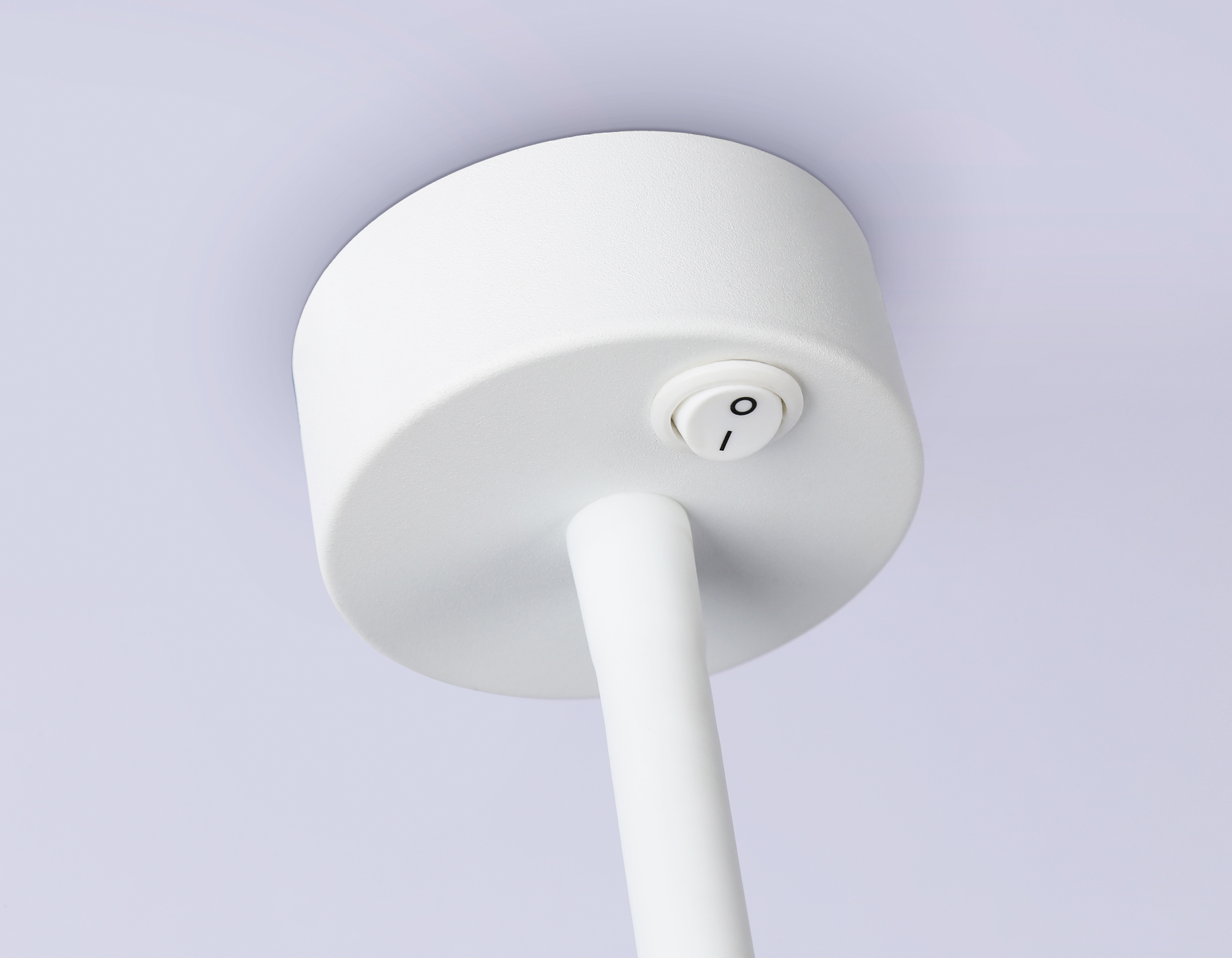 Светильник настенно-потолочный гнущийся с выключателем FW2469 WH белый GU10 max 12W D55*L100*H300