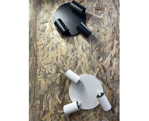 DANNY R3 black светильник потолочный