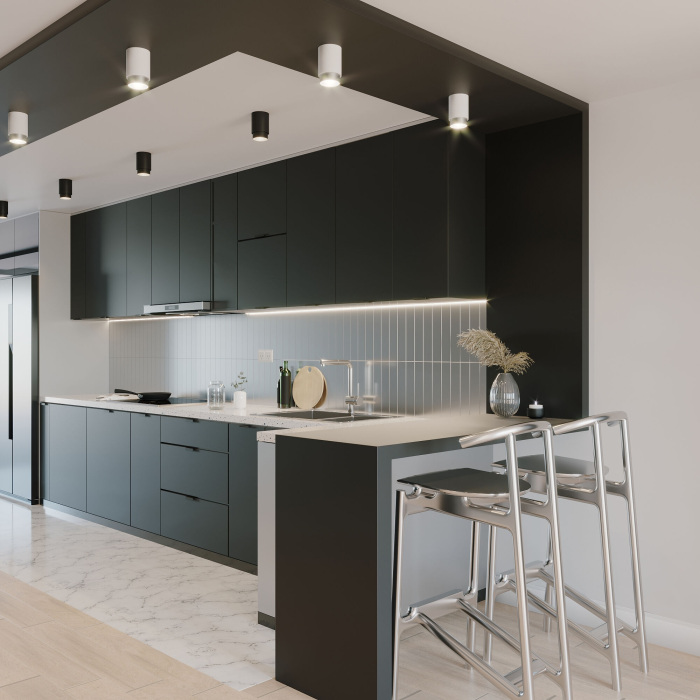 Накладной светильник 10W белыйсеребро Elektrostandard Cors 25032LED (a062387)