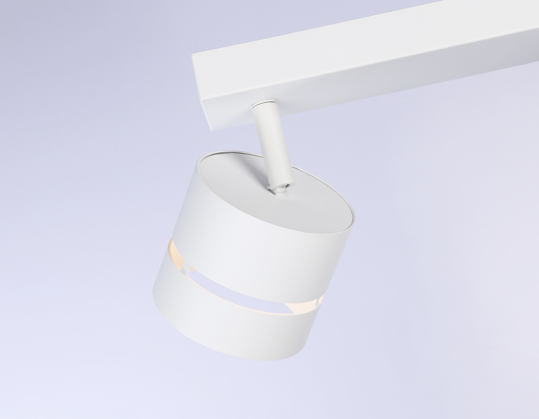 Светильник накладной поворотный со сменной лампой GU10 TN71058/2 WH белый GX53/2 max 12W 280*85*150