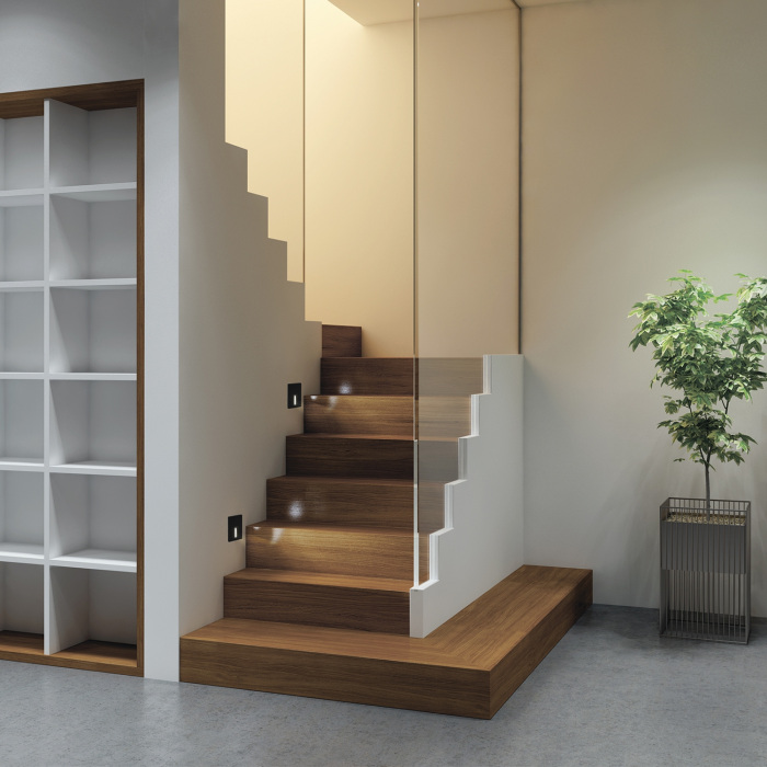 Подсветки для лестниц и ступеней Denkirs Troms DK1030-BK (dk1030-bk)