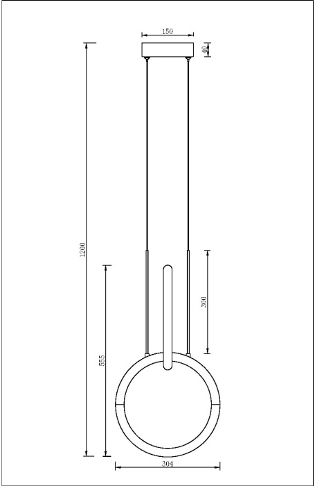 Подвесной светильник Node MOD165PL-L18G3K (mod165pl-l18g3k)
