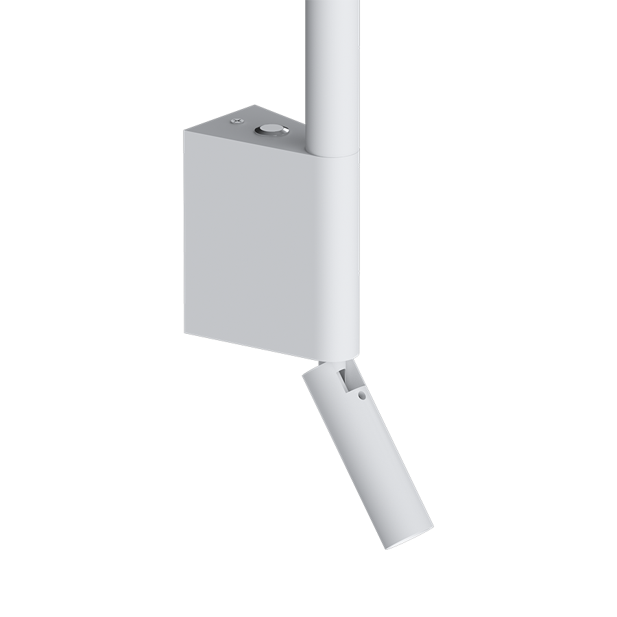 Настенный светодиодный светильник SPIN White (9972)