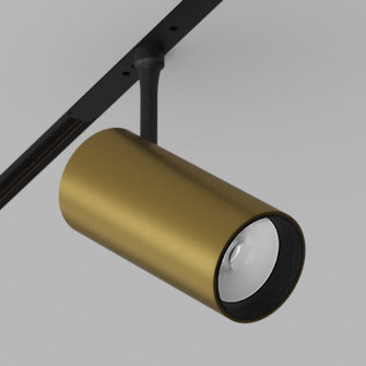 Светодиодный светильник для магнитной системы Ledron Pular 15 Brass (9699)