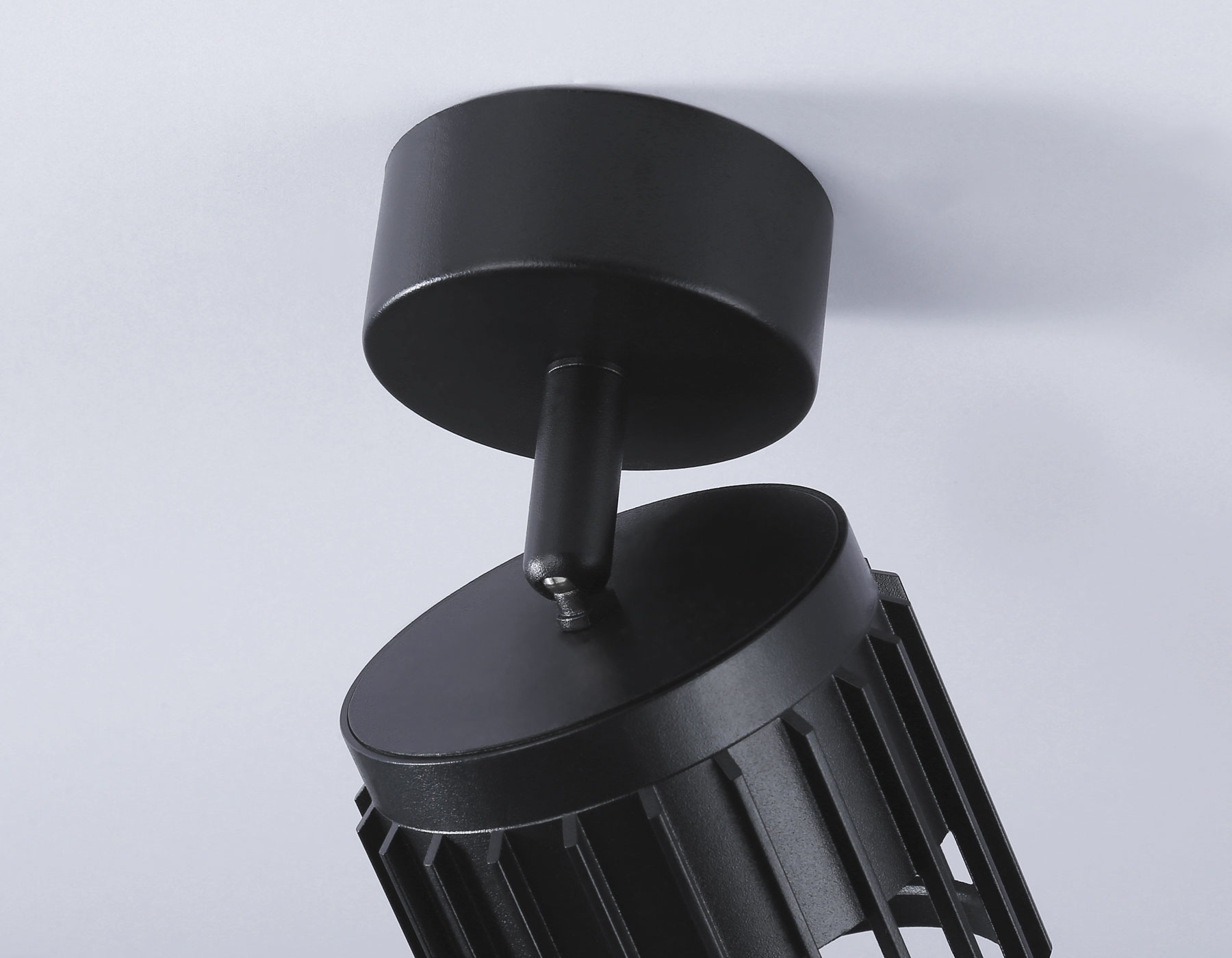 Накладной поворотный спот со сменной лампой GX53 TN71159 BK черный GX53 D100*125