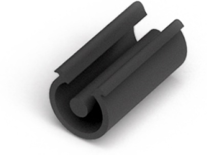 Крепление-зажим для трека-ремня на штанге Denkirs Belty Base TR5536-BK (tr5536-bk)