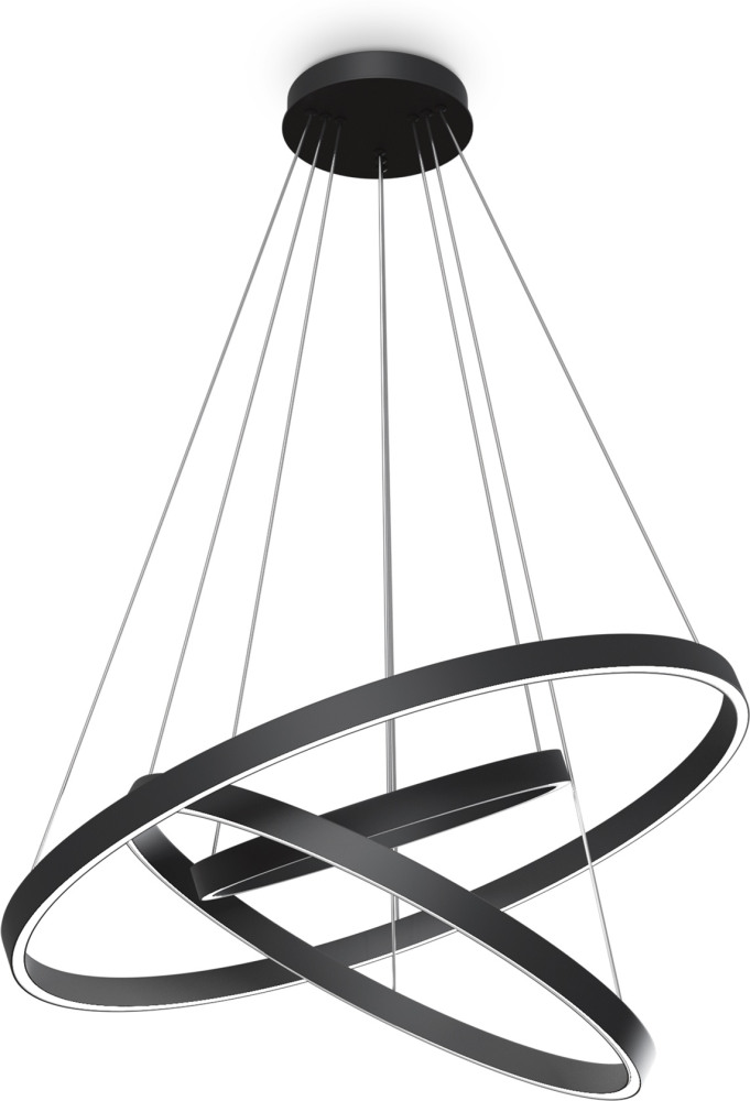Подвесной светильник светодиодный Maytoni Rim MOD058PL-L100BK (mod058pl-l100bk)