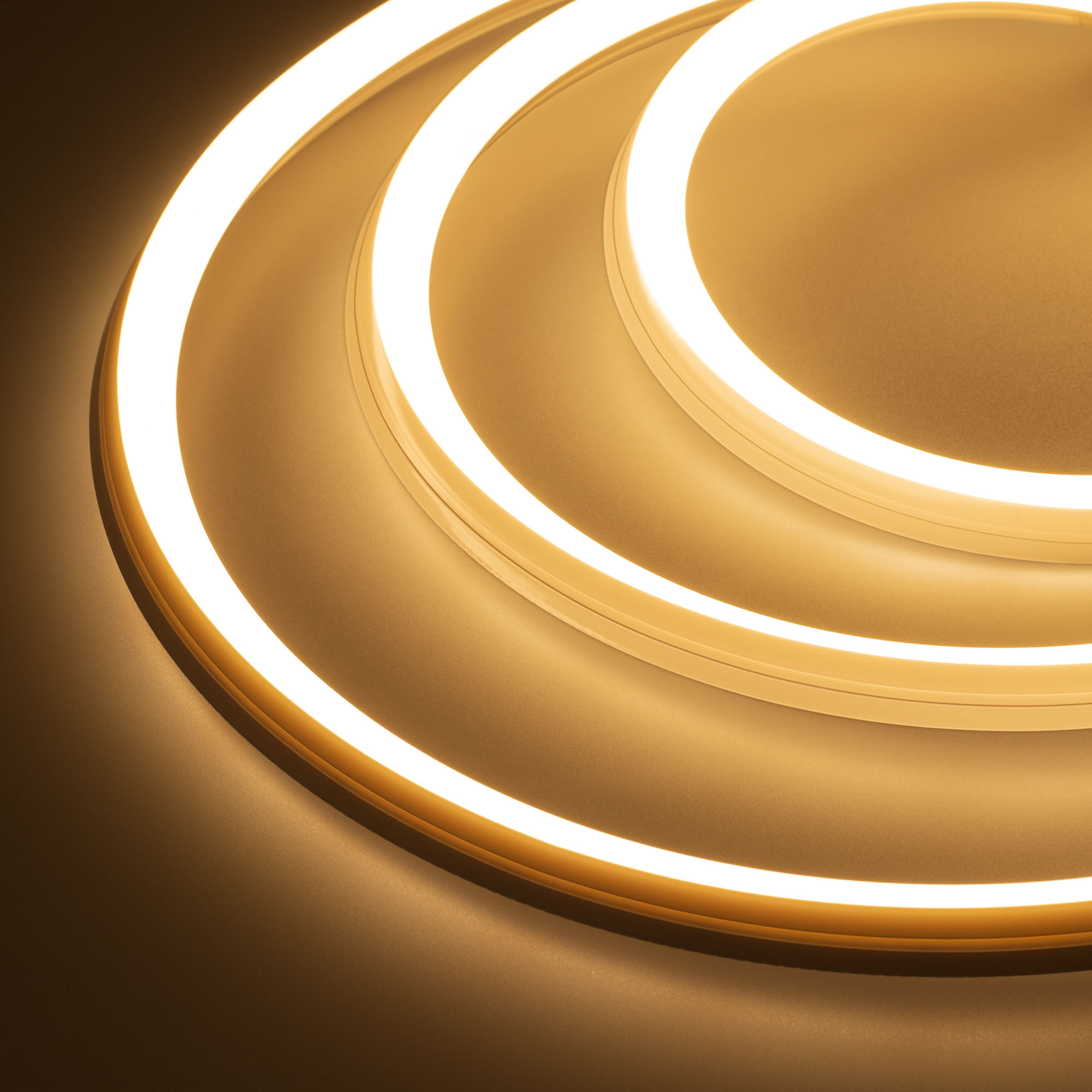 Лента герметичная MOONLIGHT-3D-A168-15x15mm 24V Warm3000 (7.2 W/m, IP67, 2835, 5m, Wire x1) (Arlight, Силикон) 038603