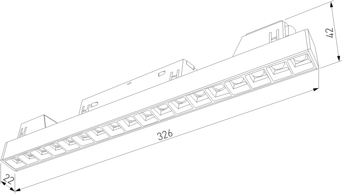 Трековый светильник магнитный Elektrostandard Slim Magnetic 18W 4000K Artas чрныйзолото 8510401 (electrostandart_a064530)