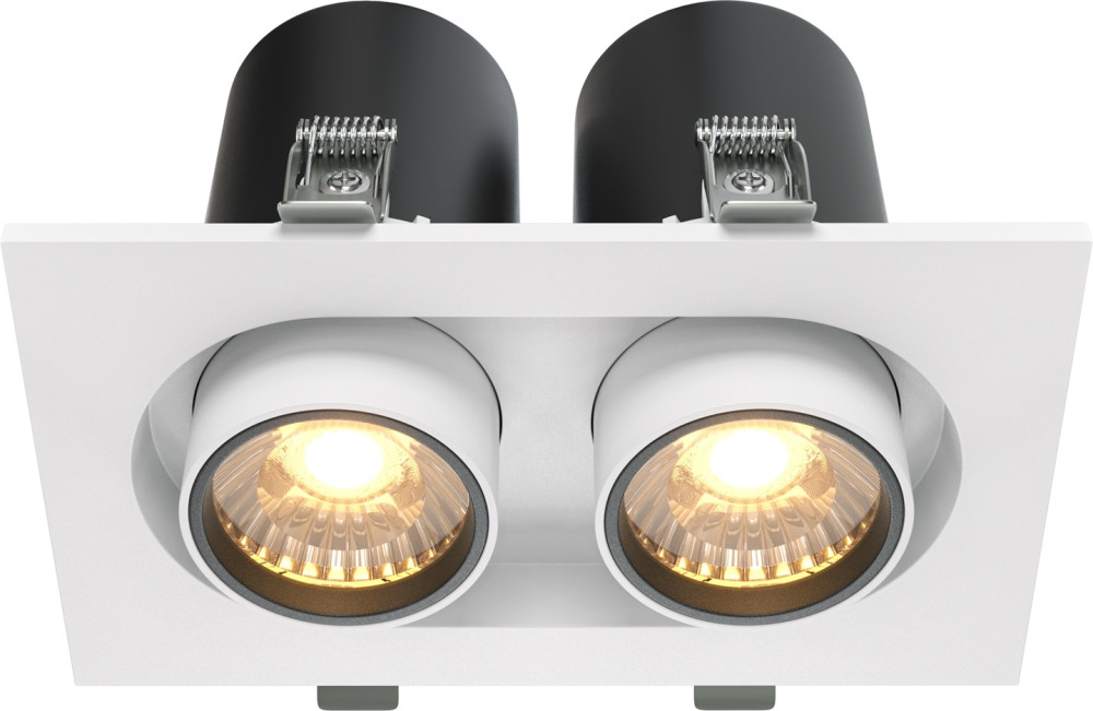 Встраиваемый светильник Hidden 3000K 2x10W 36 LED Maytoni Technical DL045-02-10W3K-W (dl045-02-10w3k-w)