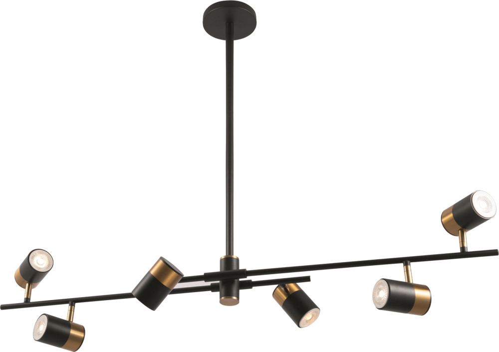 Потолочная люстра на штанге Enzo FR5201PL-06B (fr5201pl-06b)