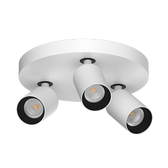 Накладной поворотный светодиодный светильник Ledron SAGITONY R3 S60 Dim White-Black 4000K (10873)