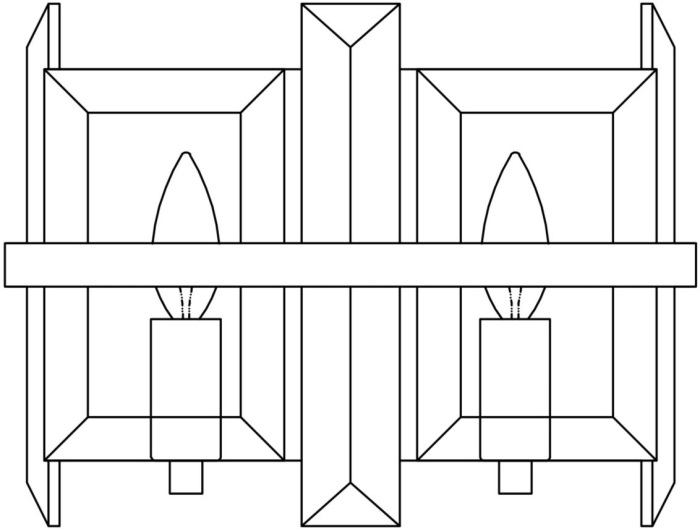 Настенный светильник хрустальный Cerezo MOD201WL-02N (mod201wl-02n)