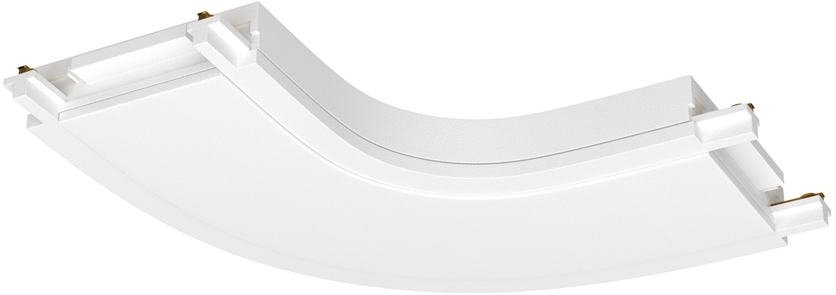 Конектор питания полукруглый Radity белый магнитный Maytoni Technical TRA084CR-11W