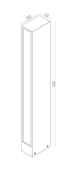 Наземный светильник уличный Hof O422FL-L12GF (o422fl-l12gf)
