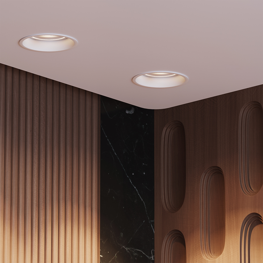 Встраиваемый поворотный светодиодный светильник Ledron ORBIT IN White (8391)