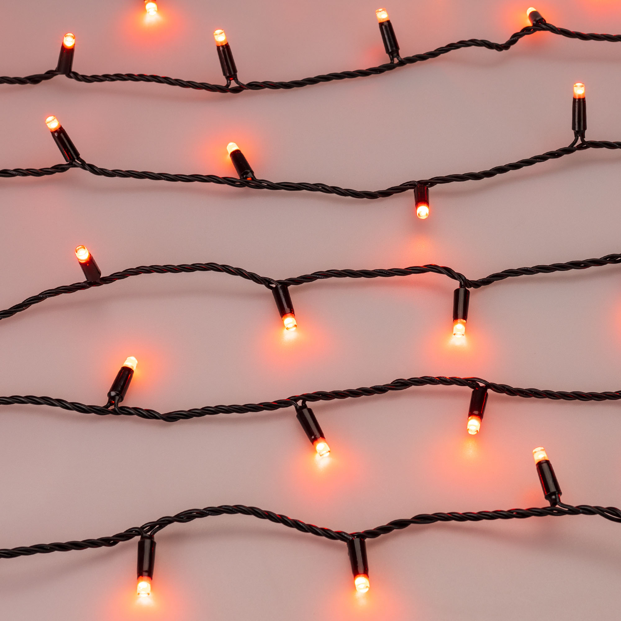 Светодиодная гирлянда ARD-STRING-CLASSIC-10000-BLACK-100LED-LIVE RGB-DMX (24V, 10W) (Ardecoled, IP65) 031742