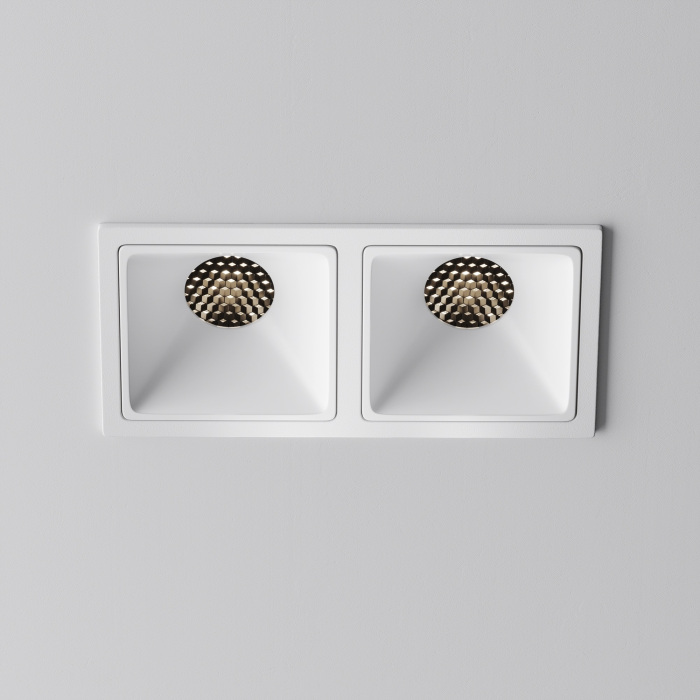 Встраиваемый светильник Maytoni Alfa LED DL043-02-10W4K-SQ-W-1 (dl043-02-10w4k-sq-w-1)