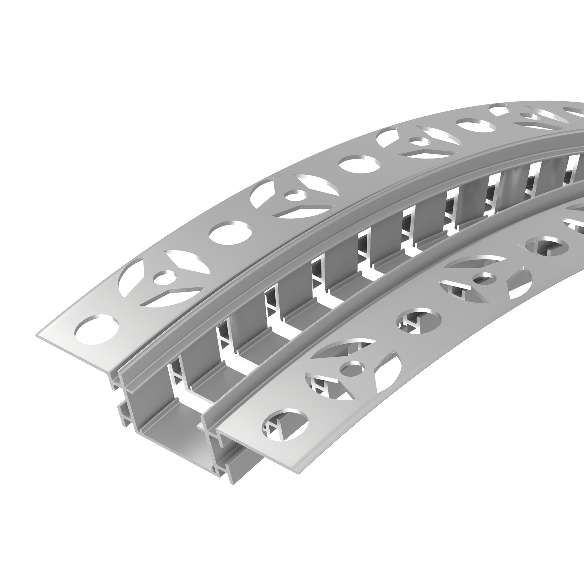 Профиль FANTOM-BENT-W23-TOP-2000 ANOD (Arlight, Алюминий) 040347