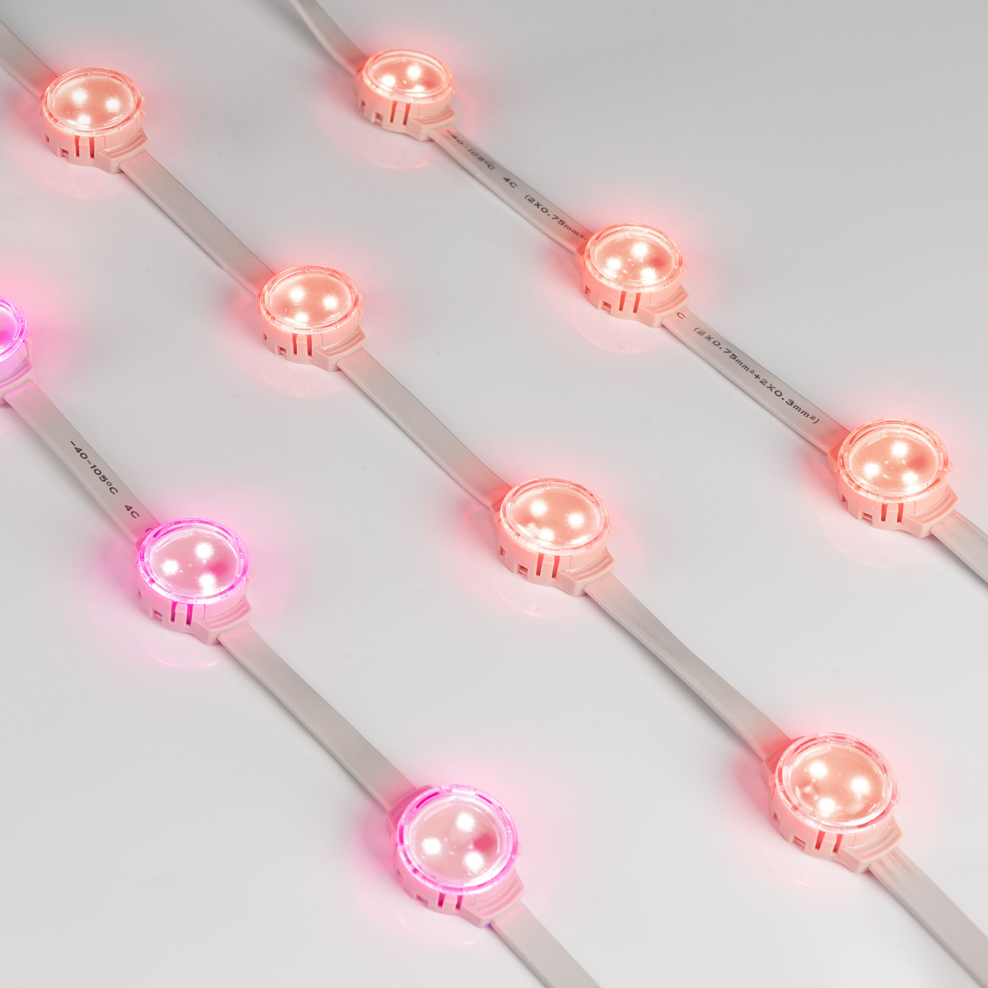 Модуль управляемый SOLEX-SPI-3535-3-12V RGB 120deg (D30x16mm, 0.75W, IP67) (Arlight, Пластик, 3 года) 029240