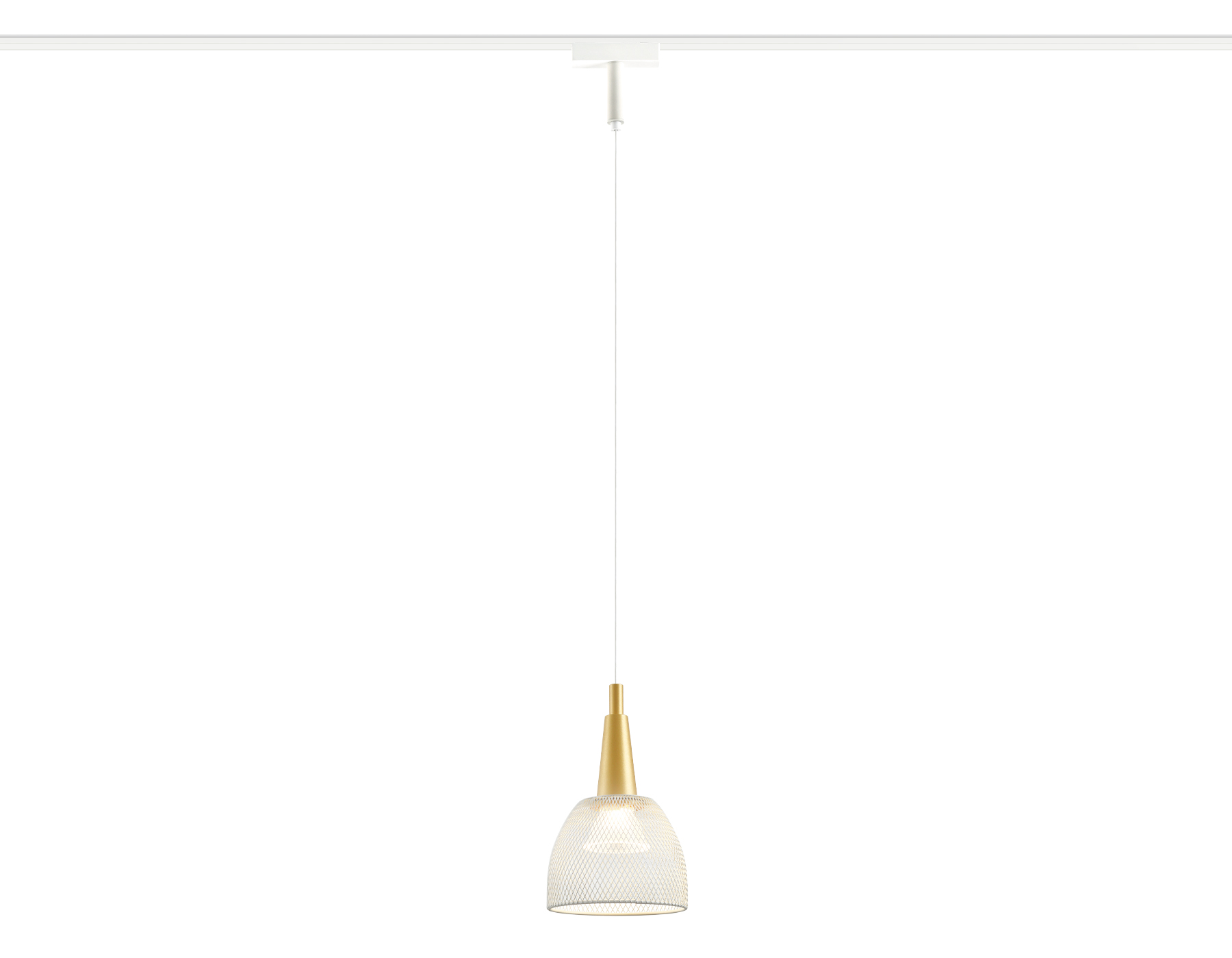 Светильник светодиодный трековый для шинопровода Magnetic Ultra Slim GV1652 WH/GD белый/золото IP20 9W 4200K 48V 24° D115*1500