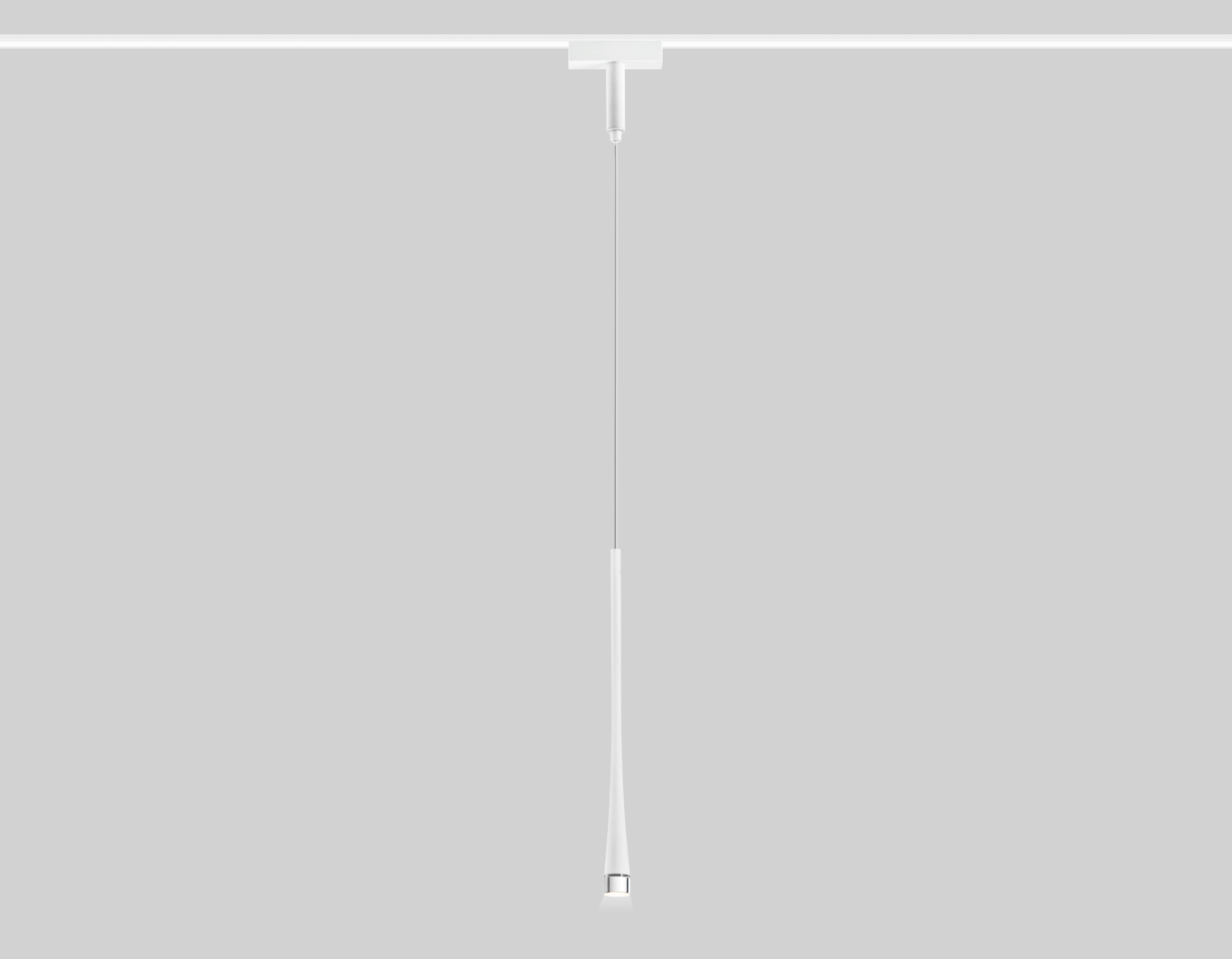 Светильник светодиодный трековый для шинопровода Magnetic Ultra Slim GV1636 WH белый IP20 6W 4200K 48V 38° D36*1500