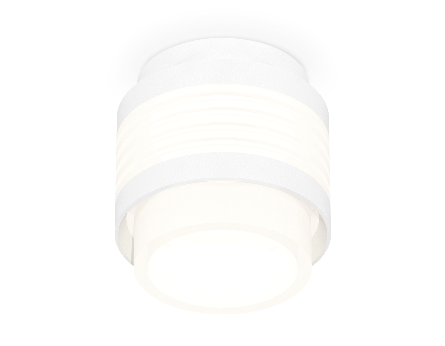 Комплект накладного светильника с акрилом XS8431001 SWH/FR белый песок/белый матовый GX53 (C8431, N8401)