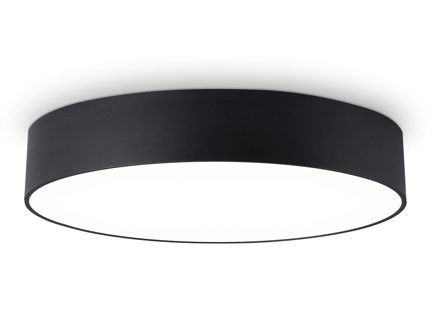 Потолочный светодиодный светильник FV5534 BK черный LED 60W 4200K D500*58 (Без ПДУ)