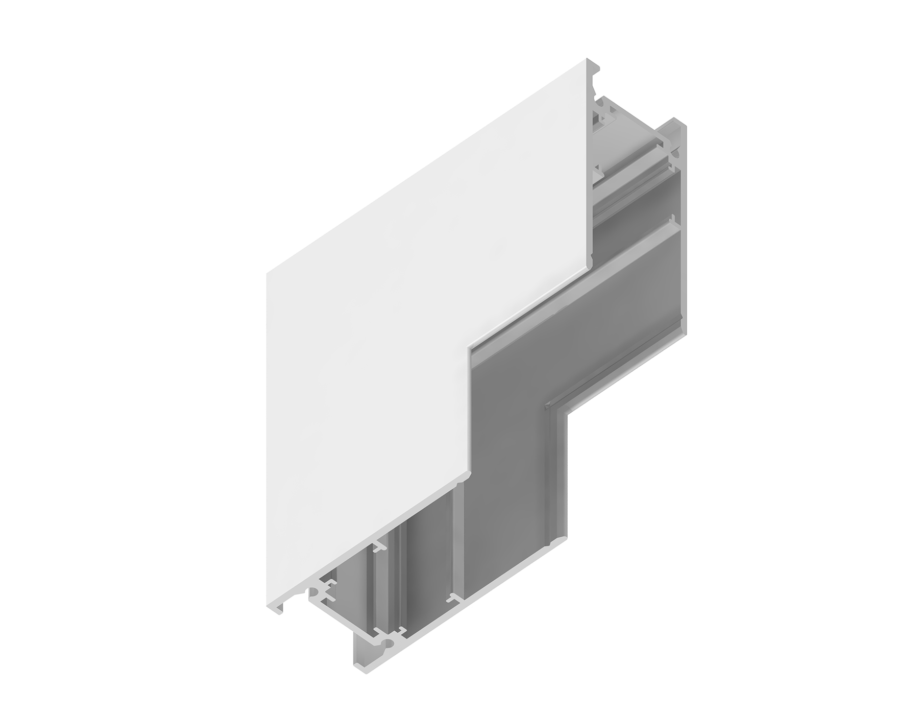 Коннектор угловой внутренний для накладного шинопровода Magnetic GL3377 WH белый коннектор угловой внутренний для накладного шинопровода 85*85*H26.9