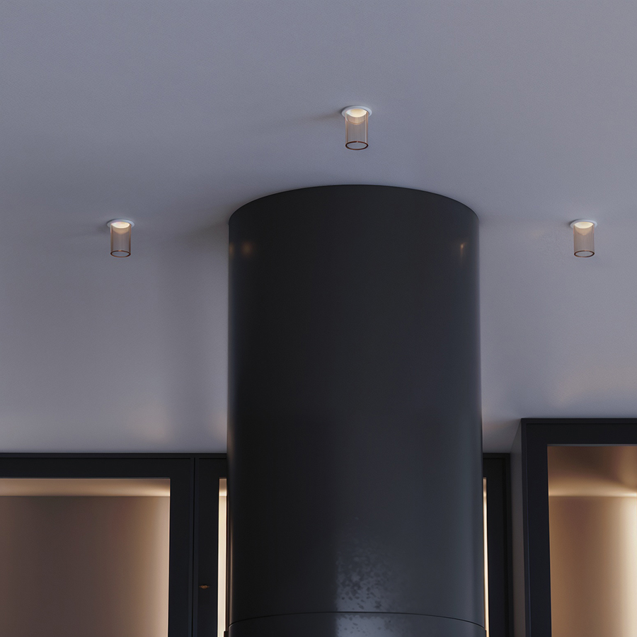 Встраиваемый светодиодный светильник Ledron SL742177W WhiteAmber (2316)