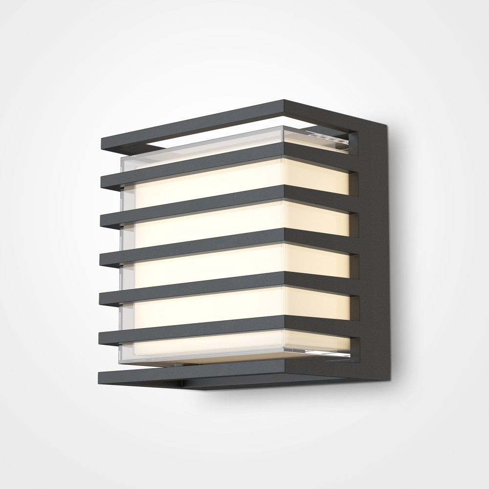 Настенный светильник уличный светодиодный Downing Street O020WL-L10B4K IP65 (o020wl-l10b4k)