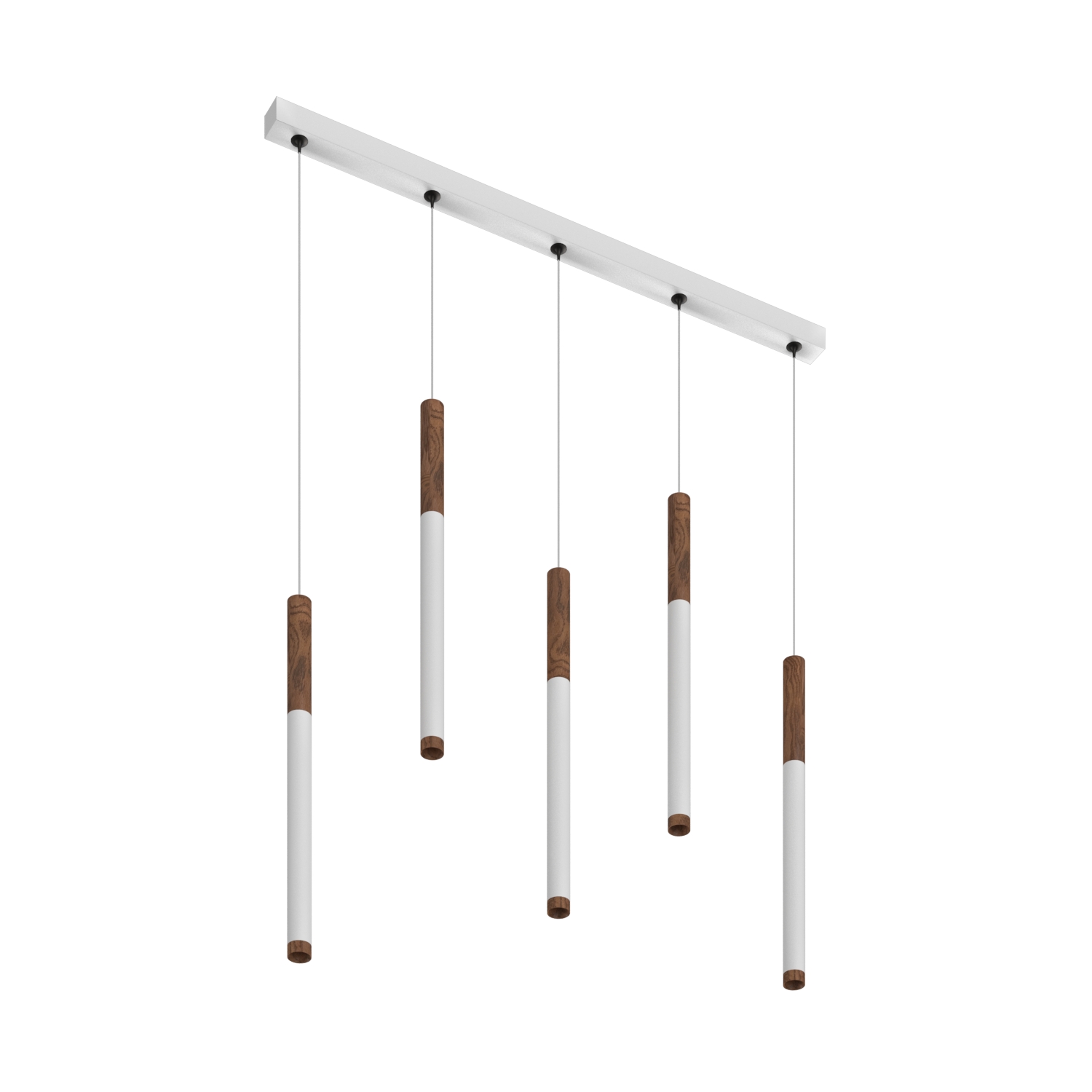 Подвесной накладной светодиодный светильник Ledron SAGITONY E5 T40 Wooden 200 White (4913)