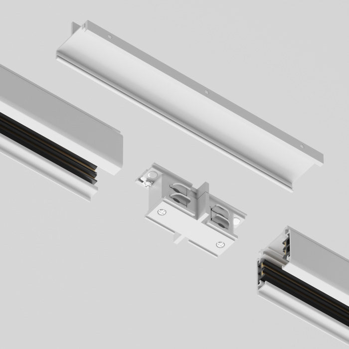 Усилитель стыка Trinity белый трехфазный Maytoni Technical TRA005TL-31W (tra005tl_31w)