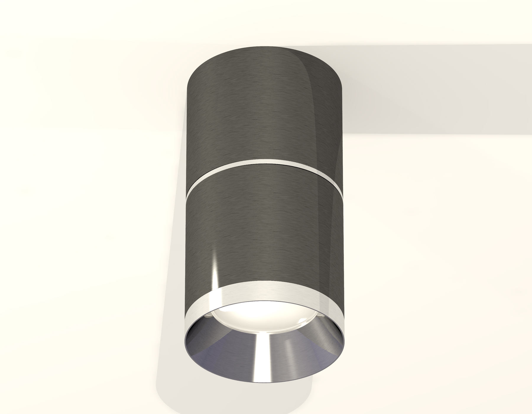 Комплект накладного светильника XS7403041 DCH/PSL черный хром/серебро полированное MR16 GU5.3 (C7403, A2070, C7403, N7032)