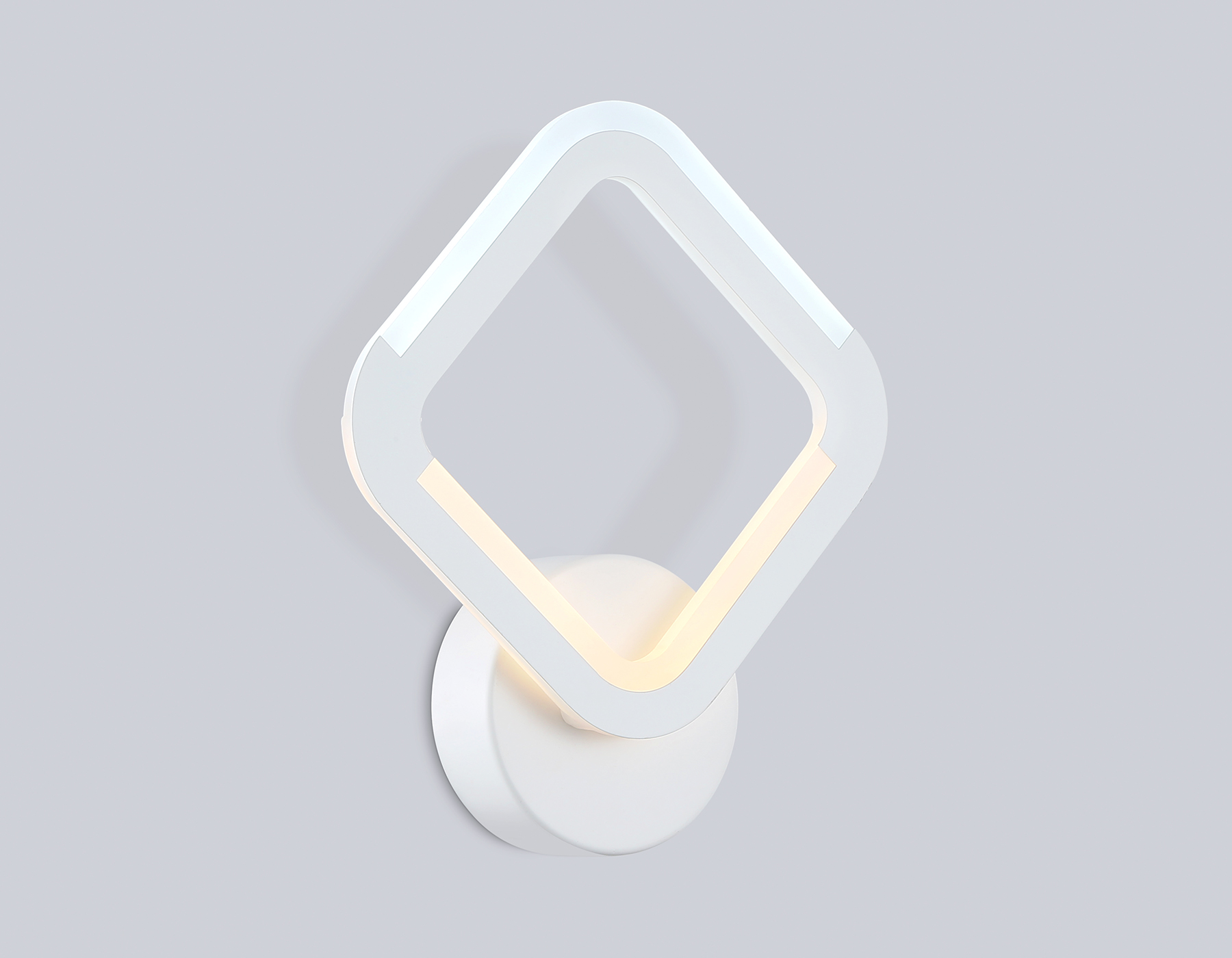 Светильник светодиодный настенный FA8951 WH белый 10W 3000-6000K 245*205*50