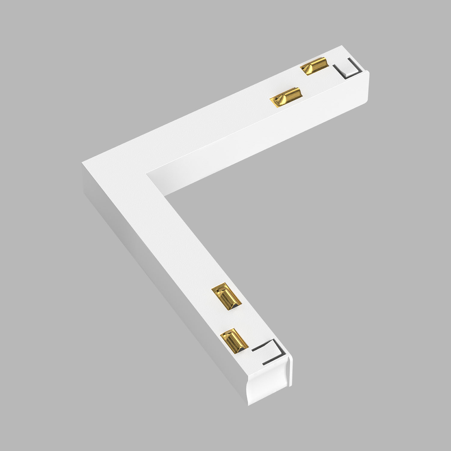 Коннектор угловой жесткий TSMA-LHF White для вертикального соединения магнитной системы (4981)