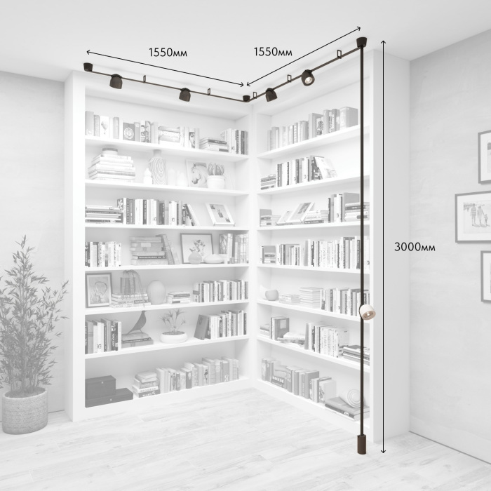 Комплект ременной трековой системы Belty Denkirs Belty Set DK55SET15-01-DG (dk55set15-01-dg)