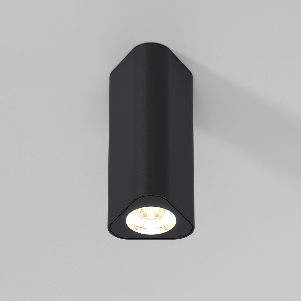 Светильник потолочный светодиодный Elektrostandard Trio 25110LED 8W 3000K черный (a067065)