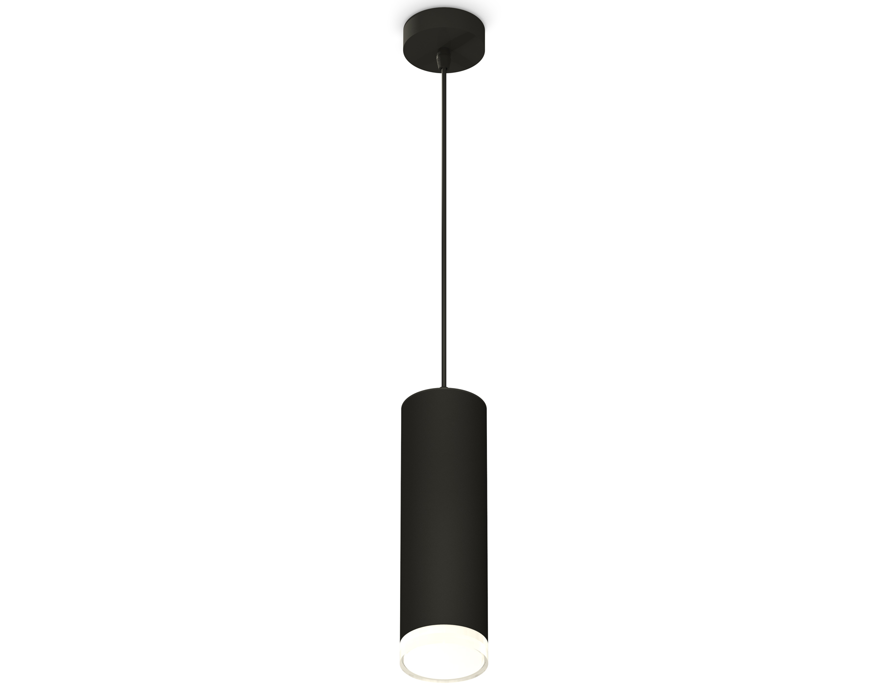 Комплект подвесного светильника с акрилом XP8192010SBK/FR/CL черный песок/белый матовый/прозрачный GX53 (A2333, C8192, N8399)