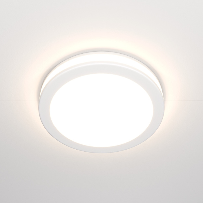 Встраиваемый светильник Phanton 3000K 1x12Вт 120 LED Maytoni Technical DL2001-L12W (dl2001-l12w)