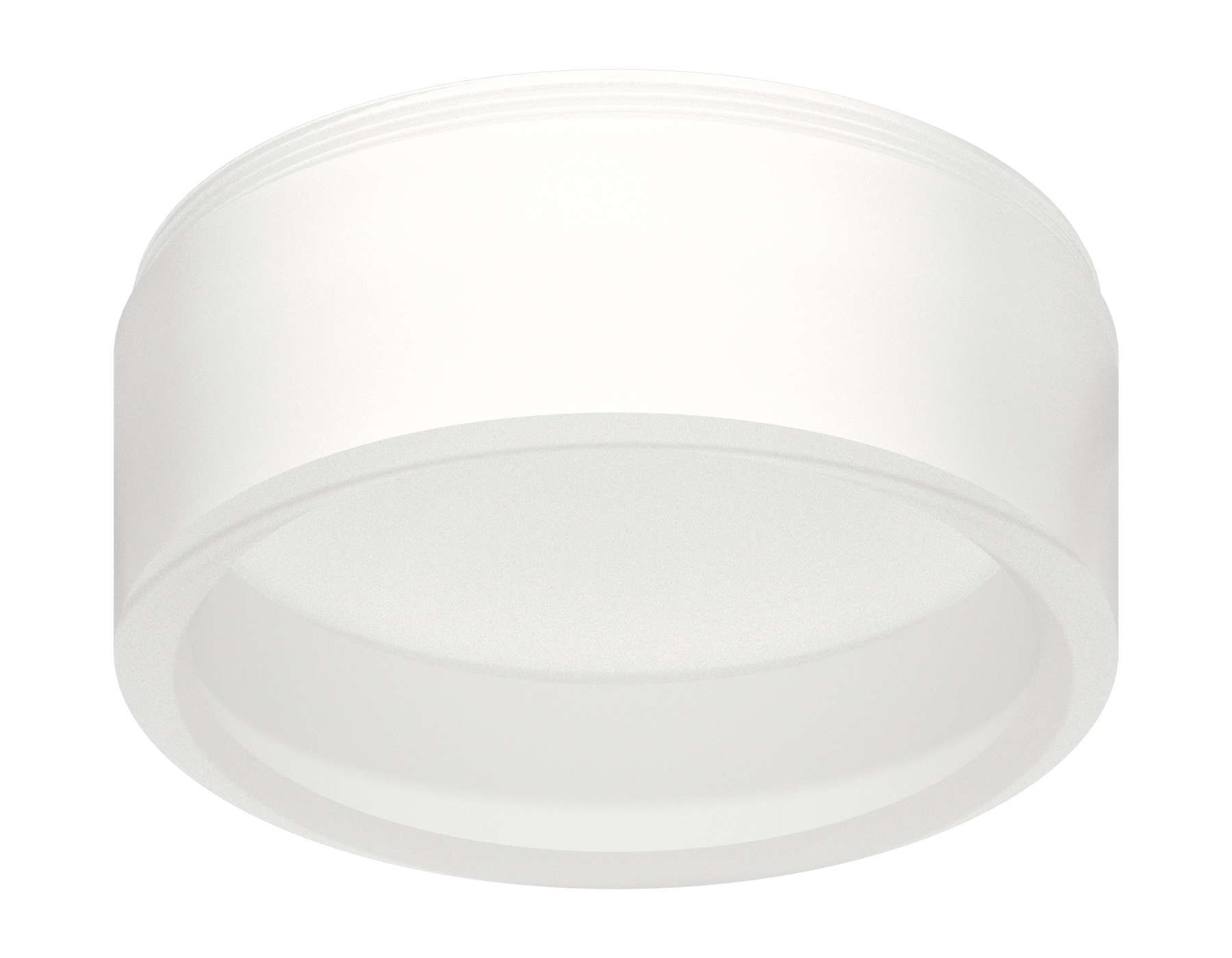 Насадка передняя для корпуса светильника с диаметром отверстия D85mm N8401 FR белый матовый D85*H33mm Out30mm GX53