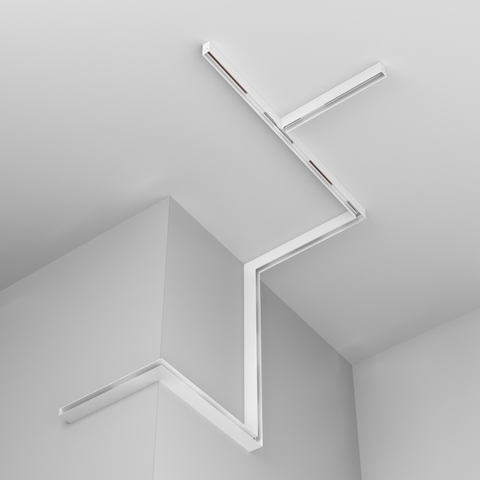 Заглушка торцевая 2шт Exility накладной белый магнитный Maytoni Technical TRA034EC-41W