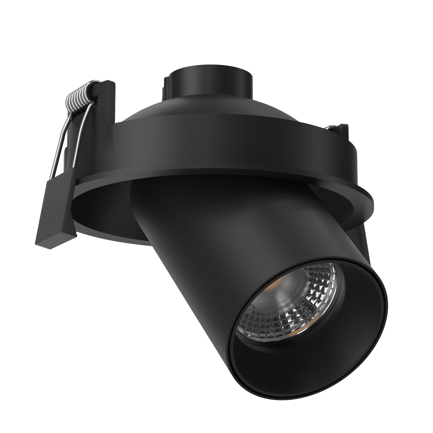 Встраиваемый поворотный светильник под сменную лампу Ledron MJ-1130 Black (2320)