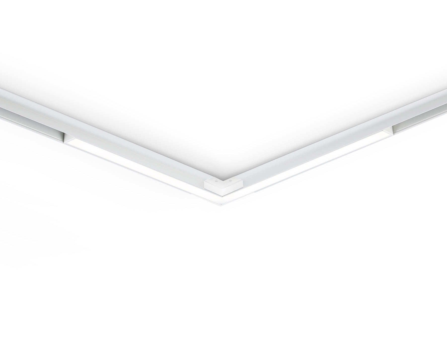 Светильник светодиодный угловой для шинопровода Magnetic GL3981 WH белый IP20 24W 4200K 48V 300*300*45