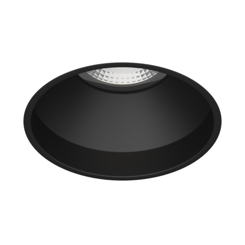 Встраиваемый светильник под сменную лампу Ledron KEA R H KIT1 Black (8565)