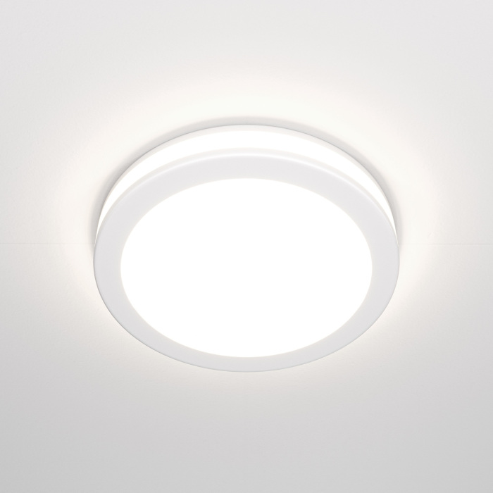 Встраиваемый светильник Phanton 4000K 1x12Вт 120 LED Maytoni Technical DL2001-L12W4K (dl2001-l12w4k)