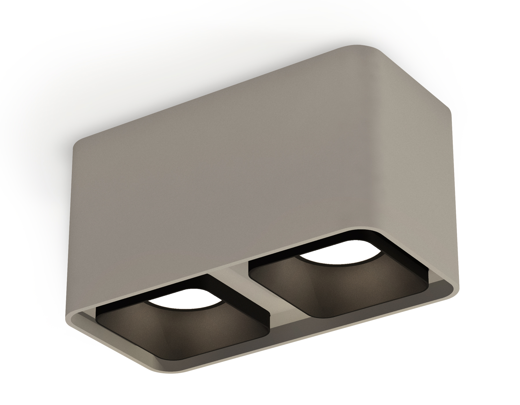 Комплект накладного светильника XS7852002 SGR/SBK серый песок/черный песок MR16 GU5.3 (C7852, N7702)