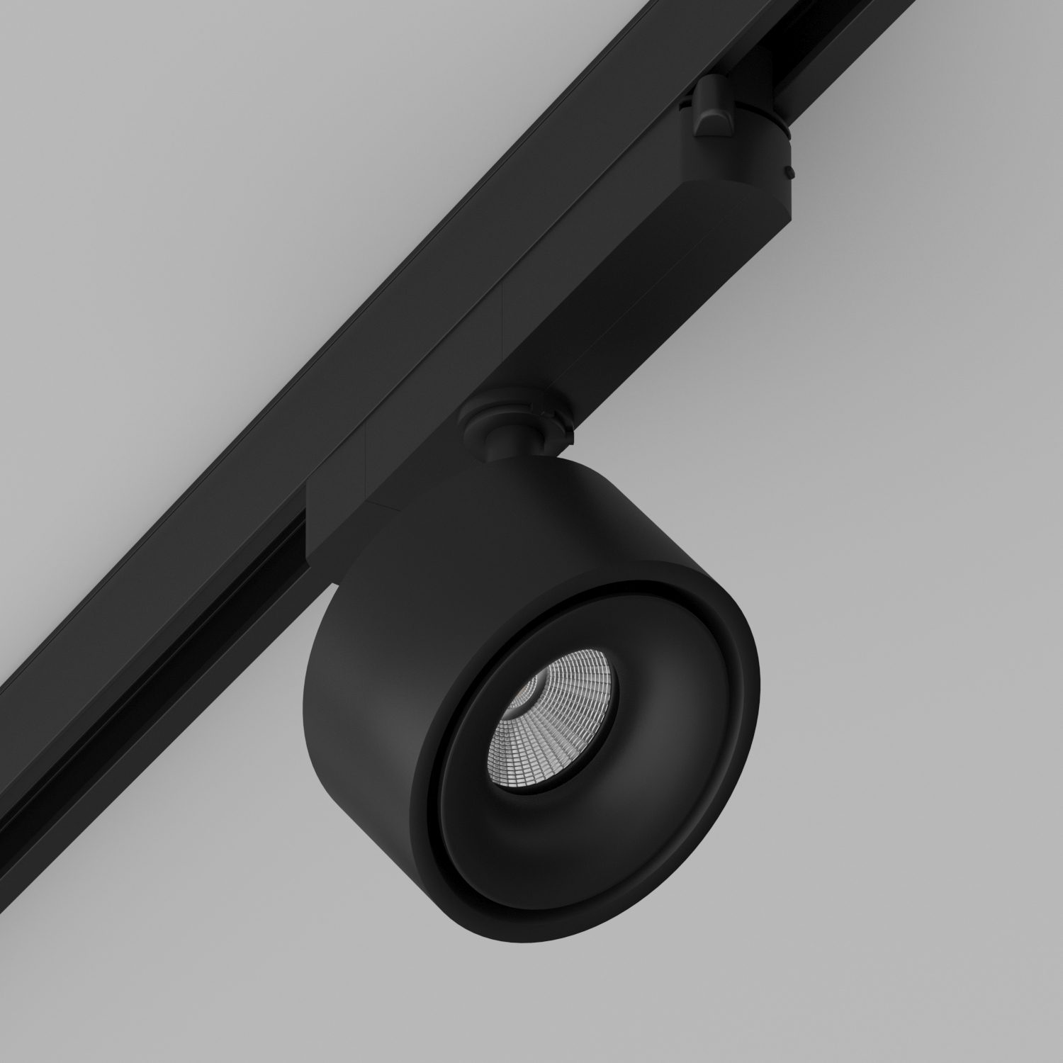 Светодиодный светильник для однофазного трека Ledron MJ-1180 Black (4290)